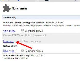 Pluginuri pentru browser - plug-in-uri în browserul Yandex Plugin-uri Dragon în browser-ul Yandex