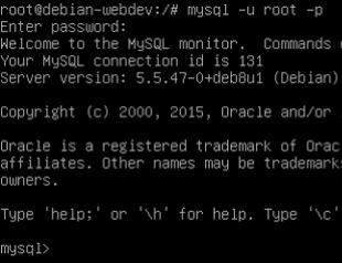 Ручная установка MySQL на Windows