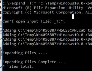 Instalando arquivos de atualização CAB e MSU do Windows manualmente Como instalar o arquivo cab em seu computador
